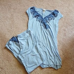 Sz. S Soma Intimates cool nights pajama set
